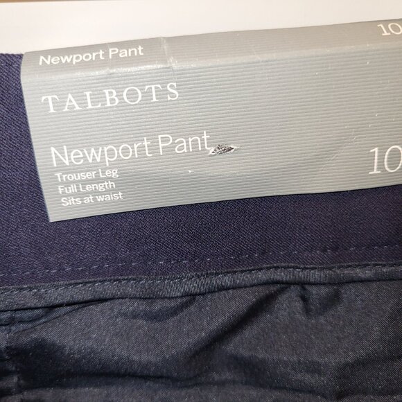 Talbot Newport Trousers Size 10 Work Office Comfort Spandex - Picture 5 of 9